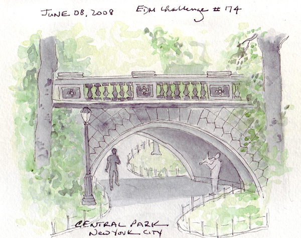 Central Park Drawing