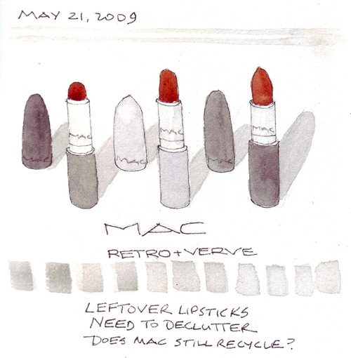 Wayne Thiebaud Sketches