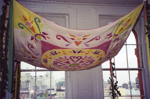 This is the first wedding chuppah that I made Puck Building This is the first wedding chuppah that I made Puck Building